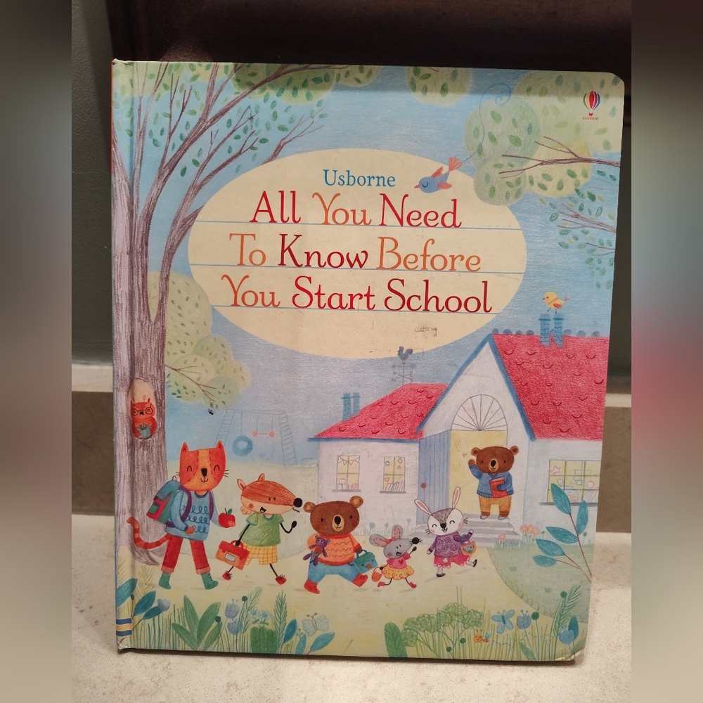 Usborne Large Kids Book-All You Need to Know Before You Start School